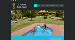 Desktop Screenshot of acuariumsuiteresort.com